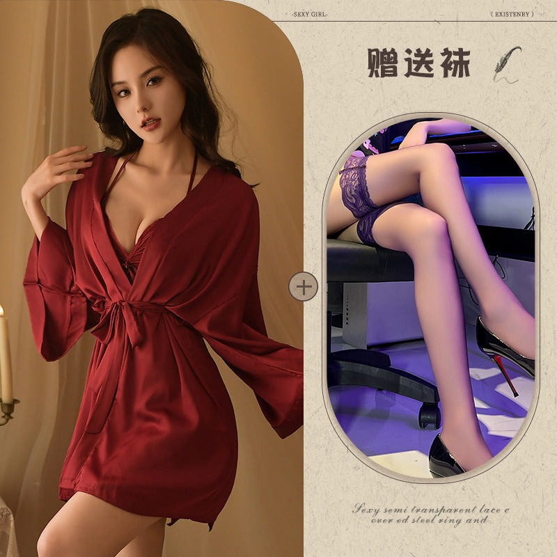 Silk Robe Set