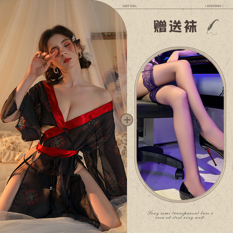 Black Kimono Lingerie