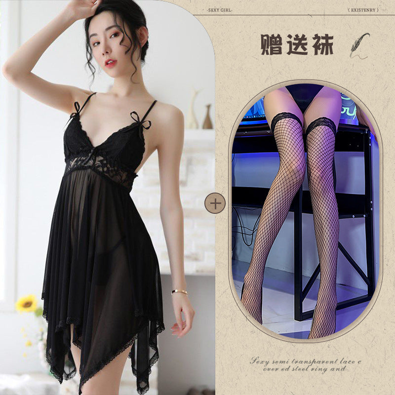 Transparent Lace Chemise
