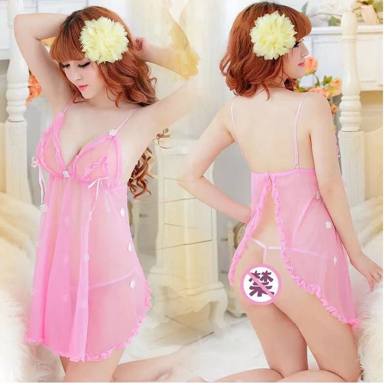 Transparent Slip Dress