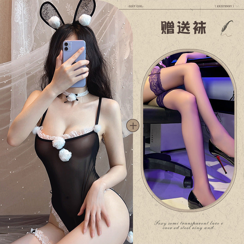 Costume sa Paglalaro ng Role Play ng Bunny