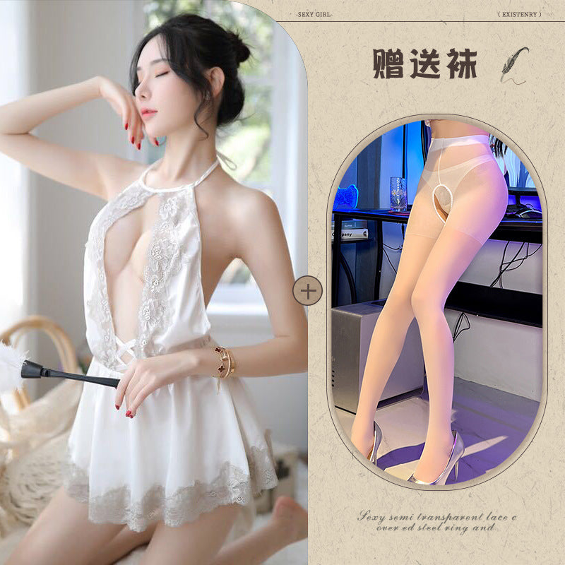 French Maid Lingerie Costume Set