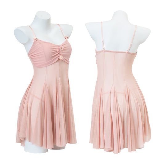 Sheer Mesh Nightgown