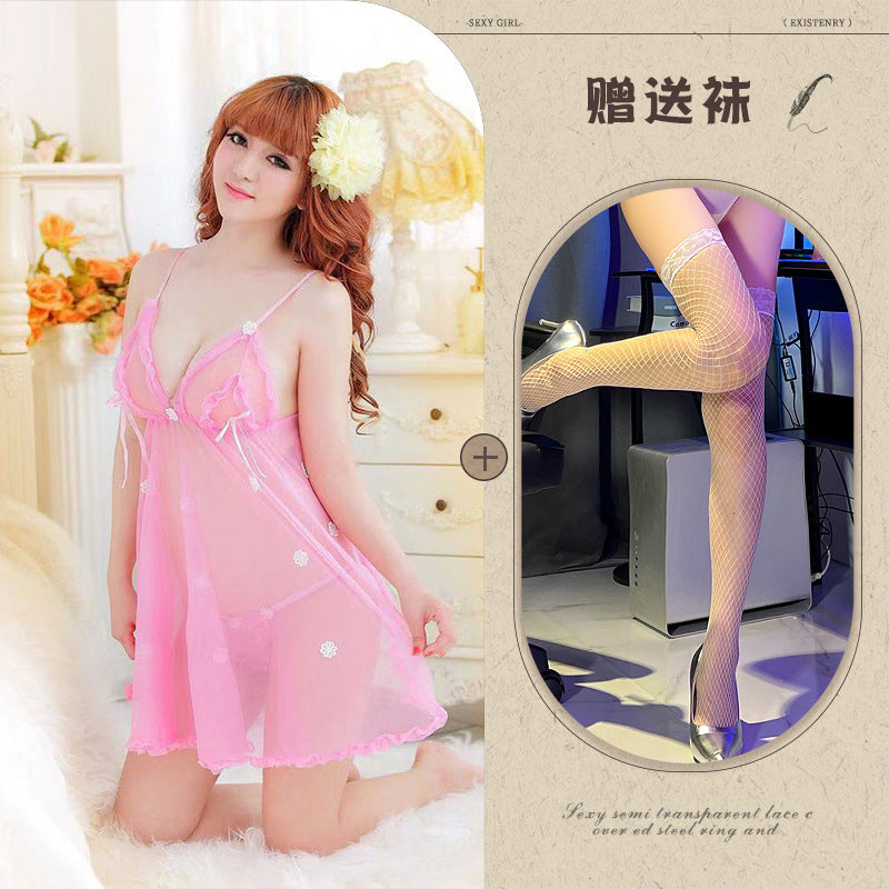 Transparent Slip Dress