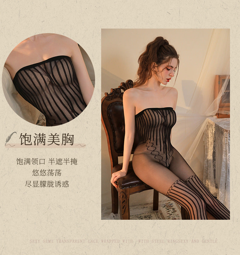 Sheer Mesh Teddy