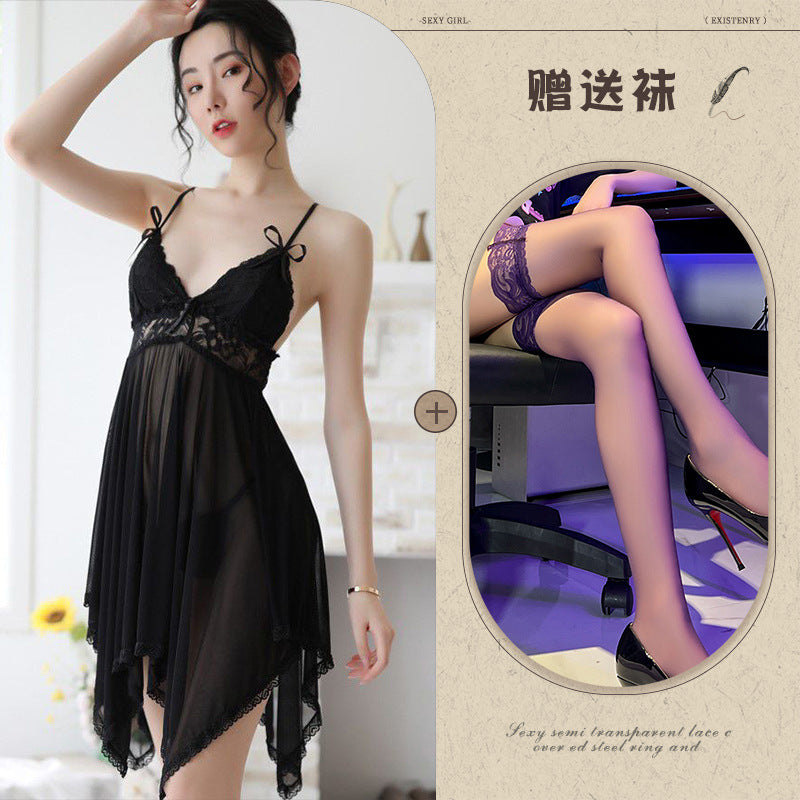 Transparent Lace Chemise