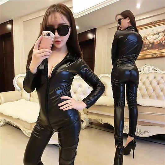 Latex Cop Costume