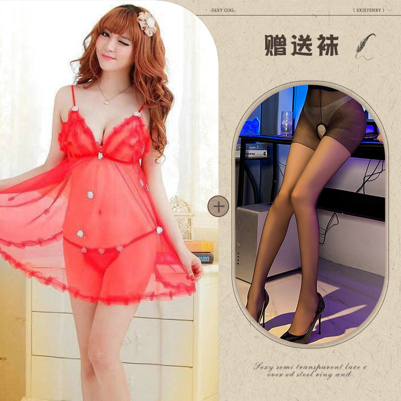 Transparent Slip Dress