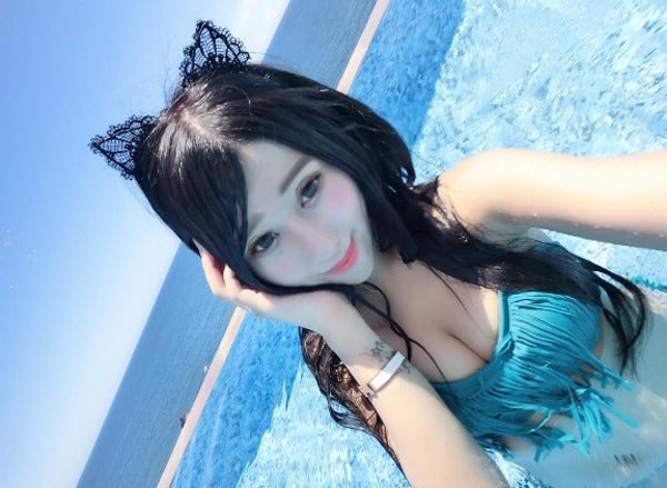 Headband sa Tenga ng Pusa