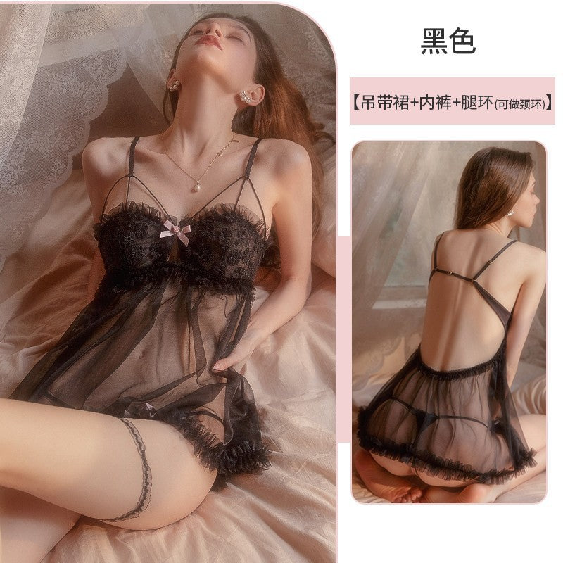 Underwire Mesh Nightie