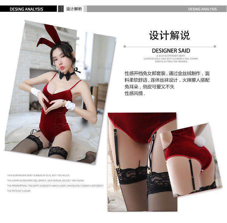 Velvet Bunny Bodysuit