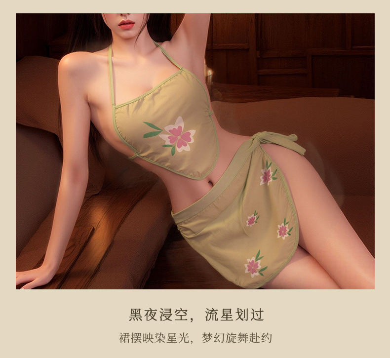 Chinese Bustier Set