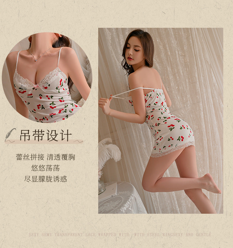 Cherry Print Chemise