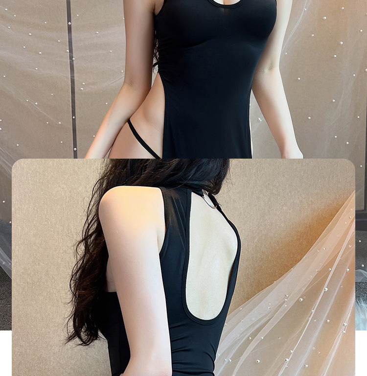 Backless Qipao Teddy