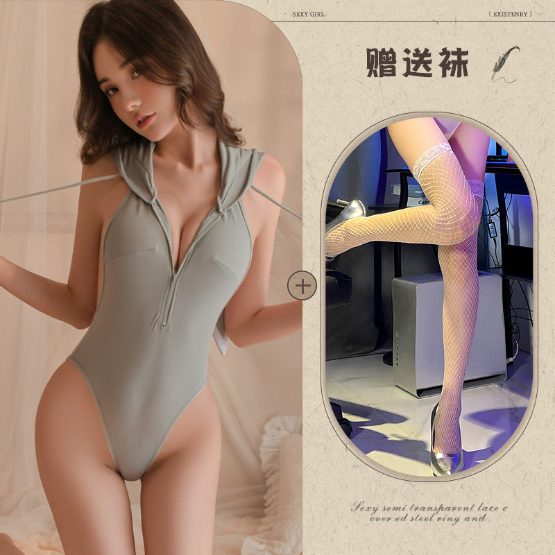 Bunny Open Crotch Set