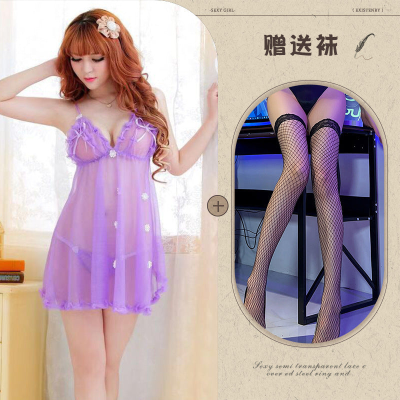 Transparent Slip Dress