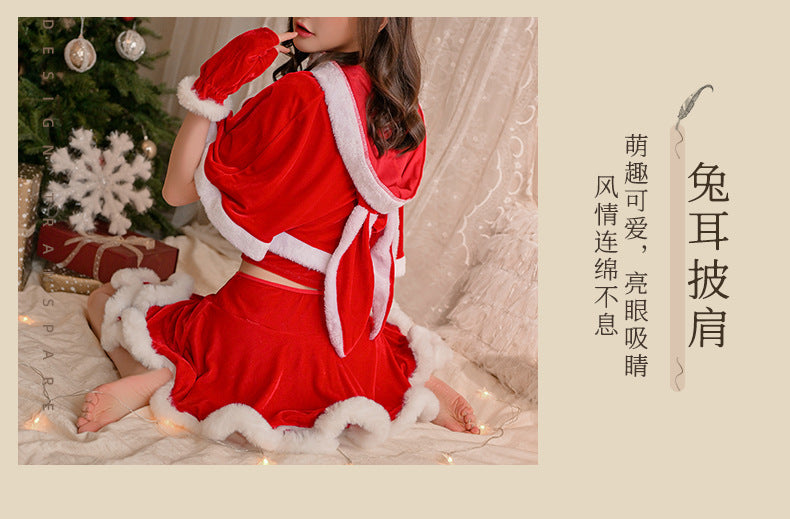 Bunny Cape Christmas Costume