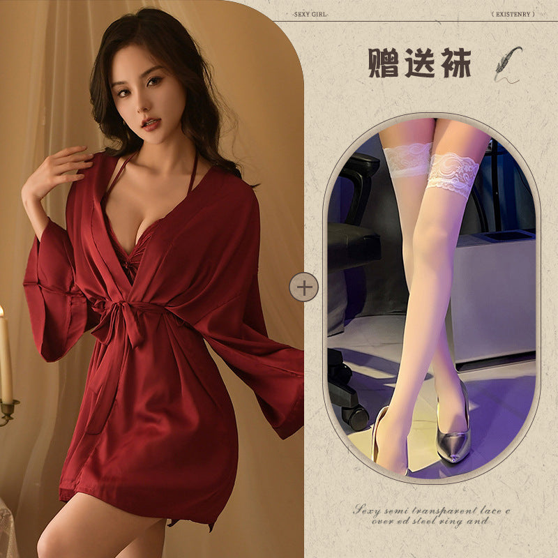 Silk Robe Set