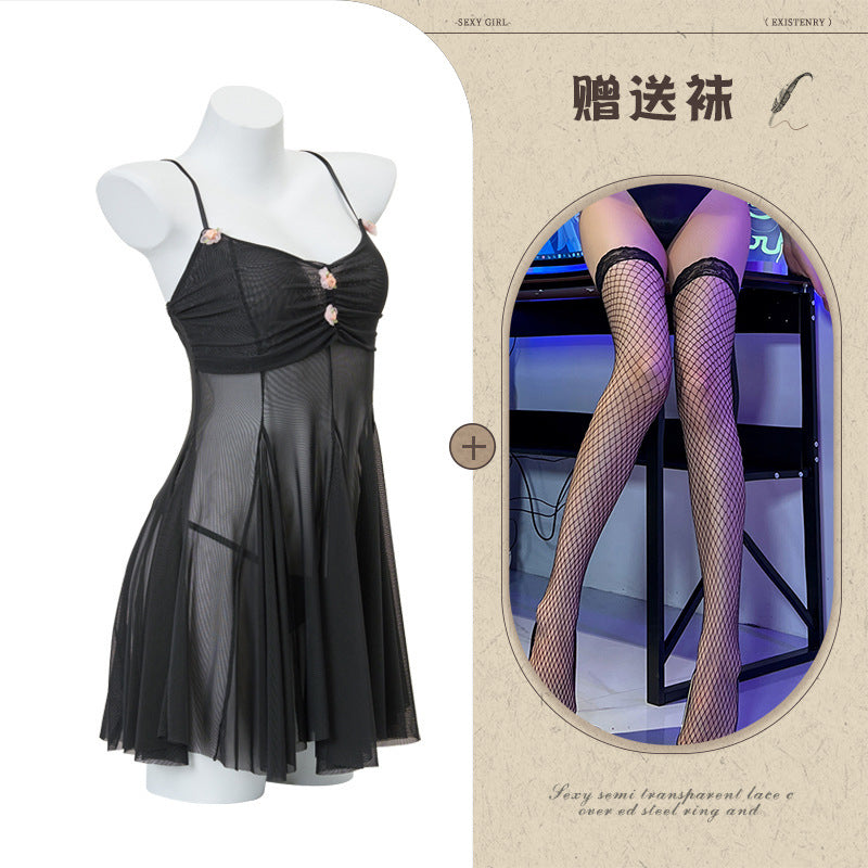 Transparent Slip Dress