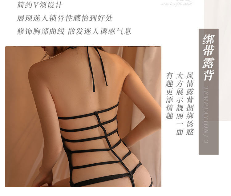 U-cut Sheer Nightdress