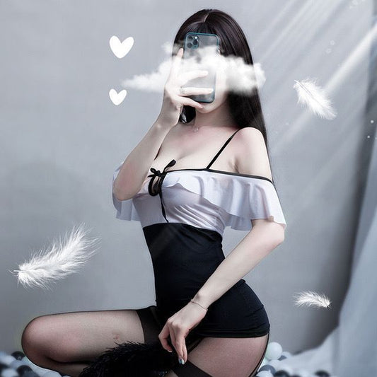 Silk Secretary Dress