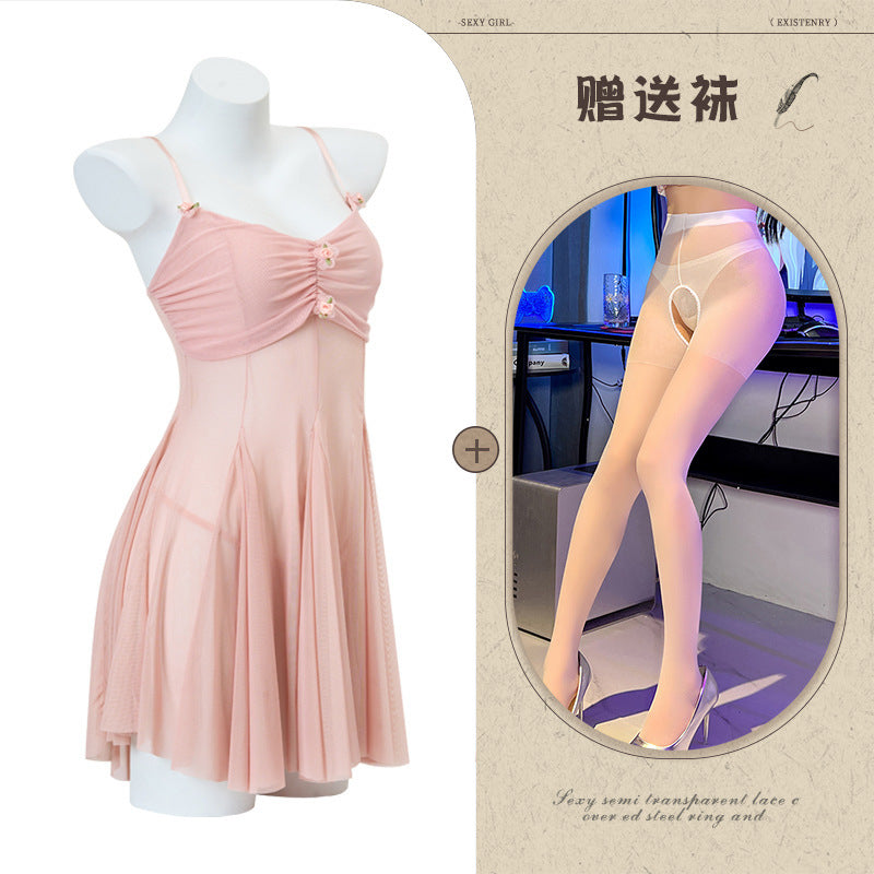 Transparent Slip Dress