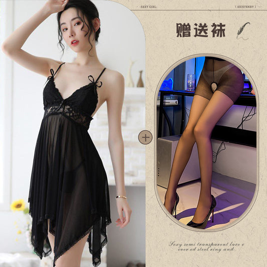 Transparent Lace Chemise