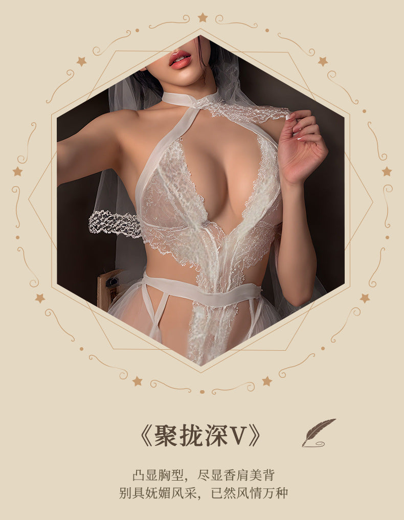Bridal Mesh Teddy