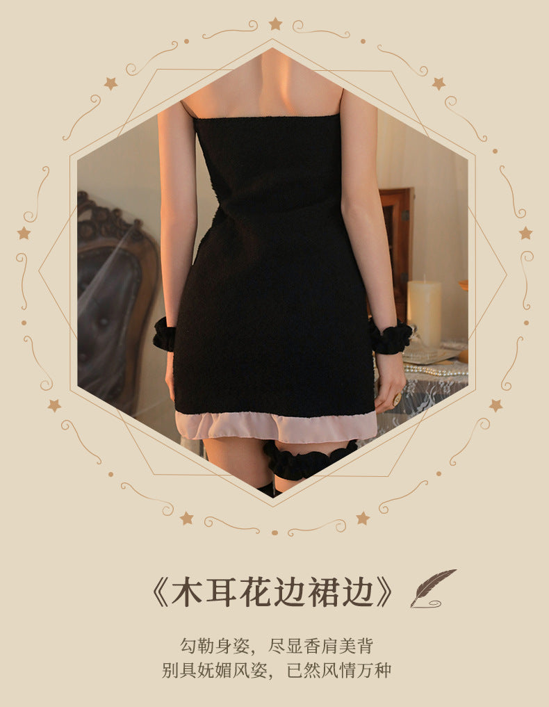 Cat Print Bodycon Dress