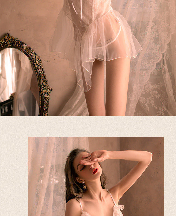 Transparent Lace Chemise