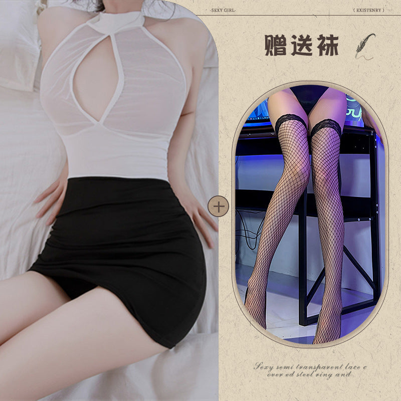 Secretary Style Lingerie Pajamas