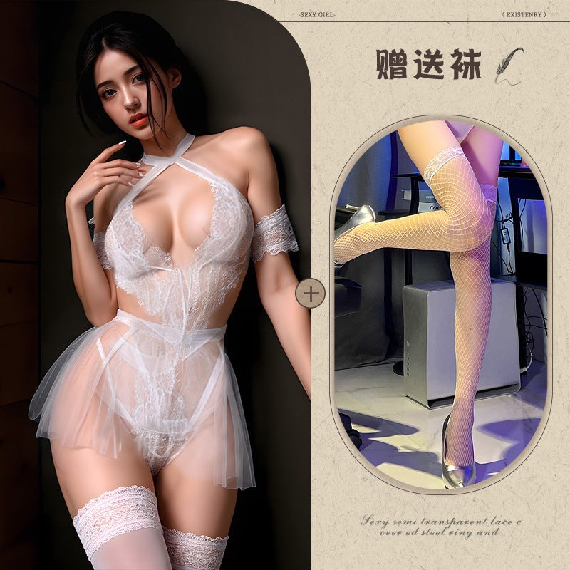 Bridal Mesh Teddy