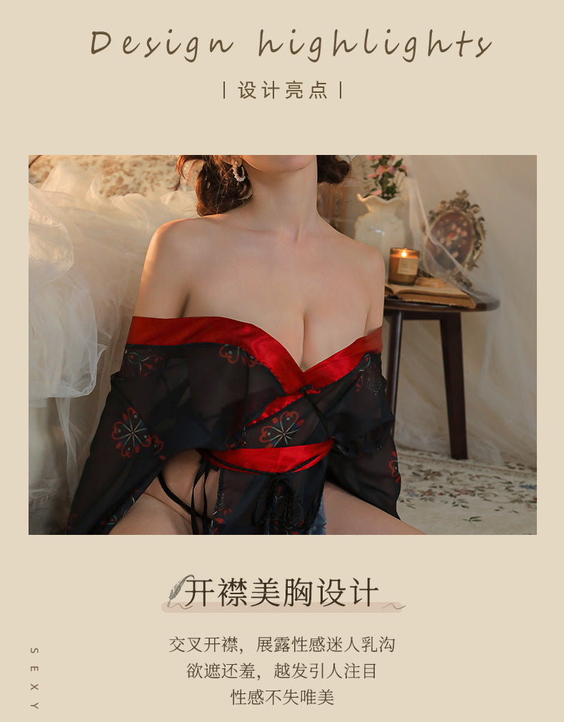 Black Kimono Lingerie