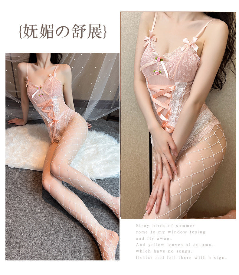 Tie-front Bodysuit