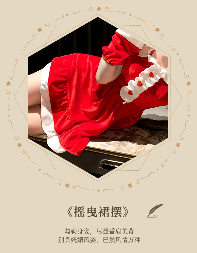 Velvet Lolita Christmas Robe