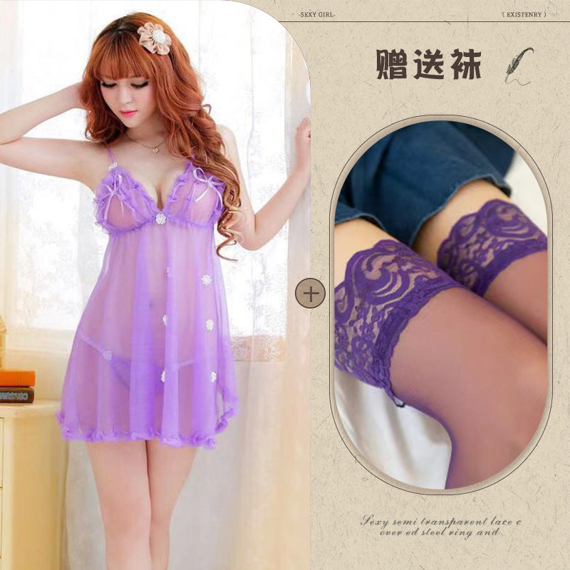 Transparent Slip Dress
