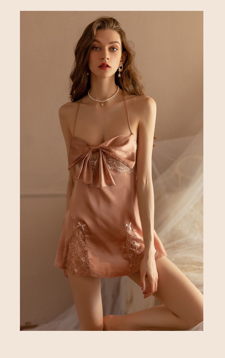 Silk Bow Chemise