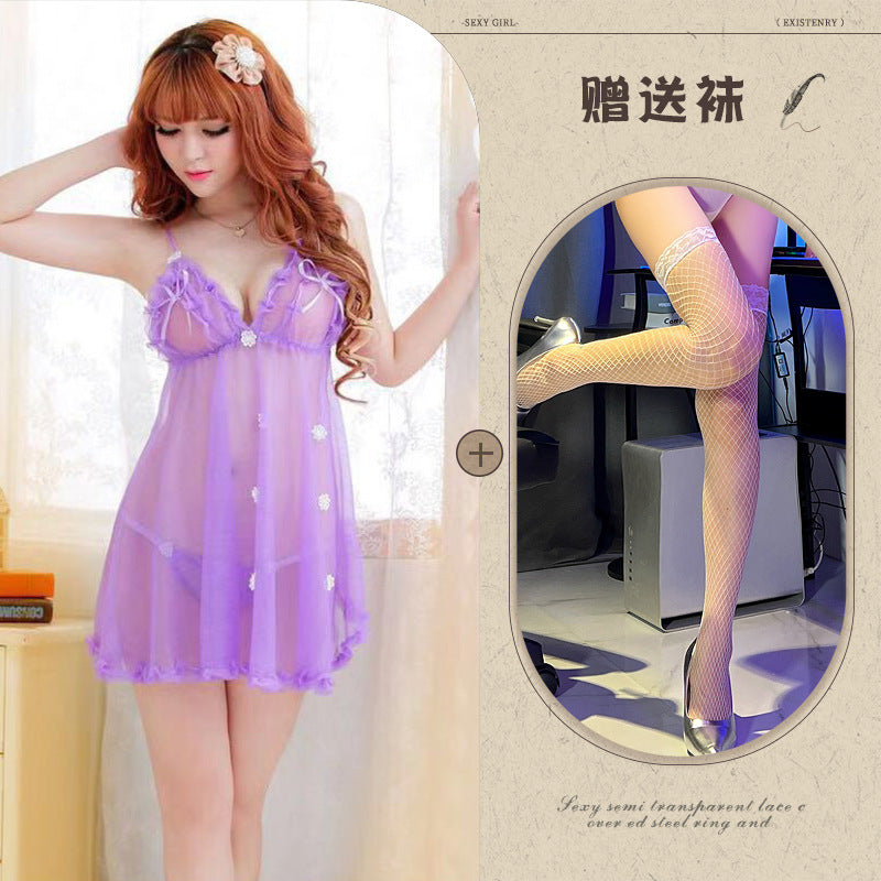 Transparent Slip Dress