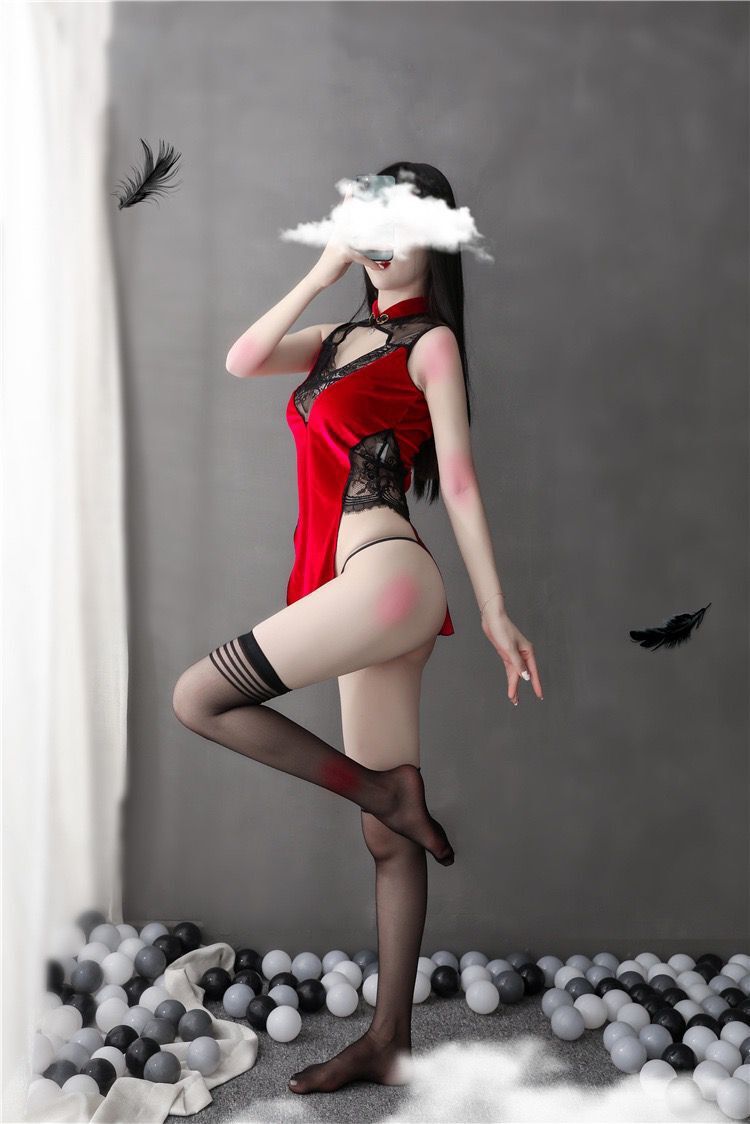 Velvet Qipao Set