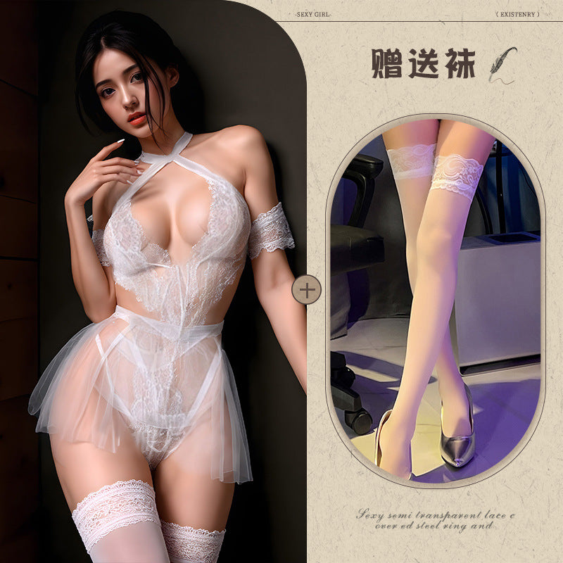 Bridal Mesh Teddy