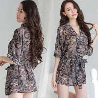 Chiffon Robe Set