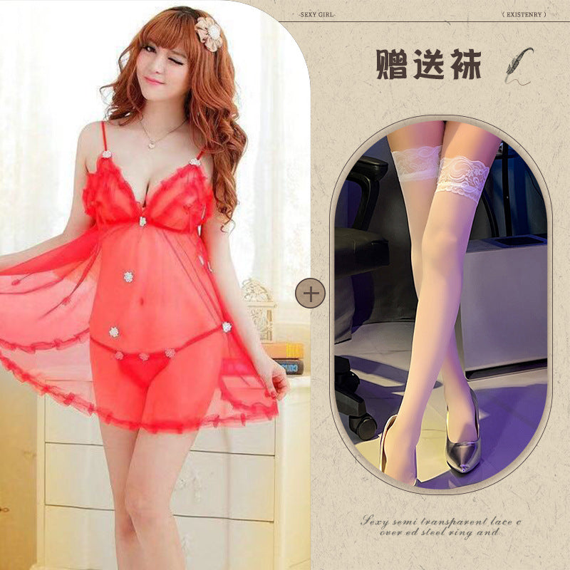 Transparent Slip Dress