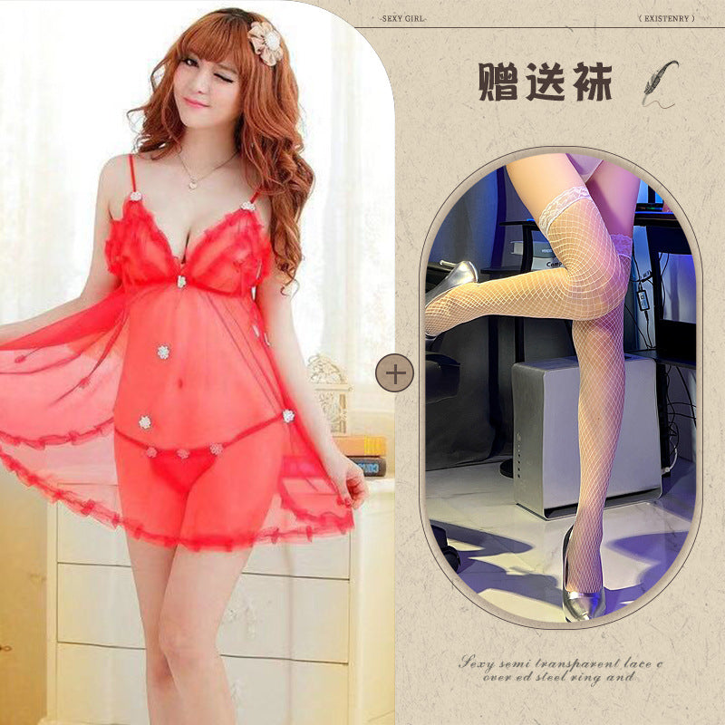 Transparent Slip Dress