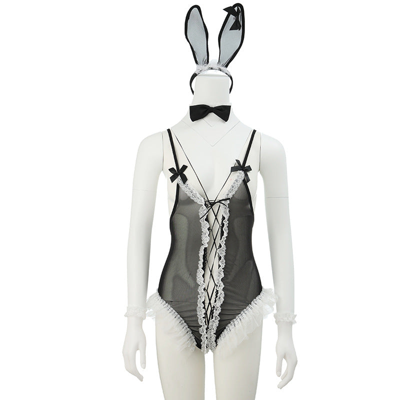 Bunny Open Crotch Set