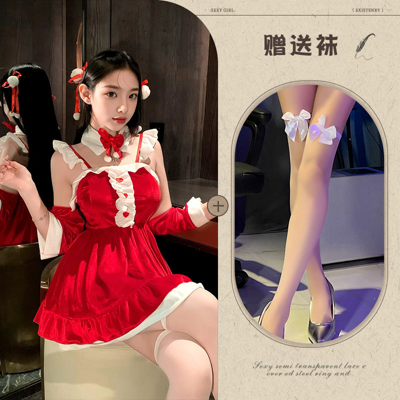 Velvet Lolita Christmas Robe