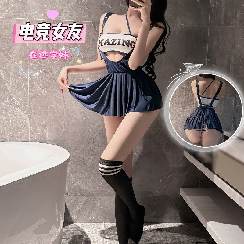 Strapless School Dress