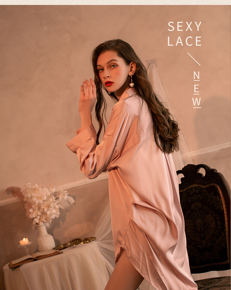 Silk Robe na istilo ng kasintahan