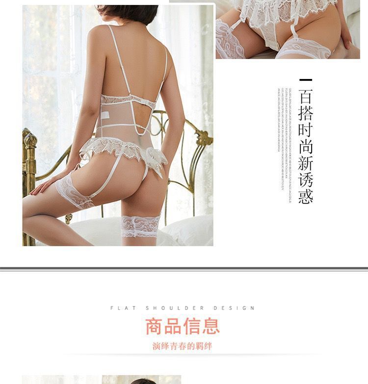 Lace Bodysuit with Backless Design