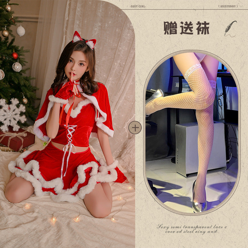 Bunny Cape Christmas Costume