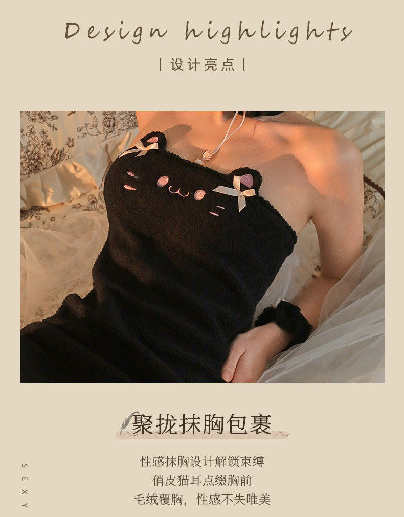 Cat Print Bodycon Dress